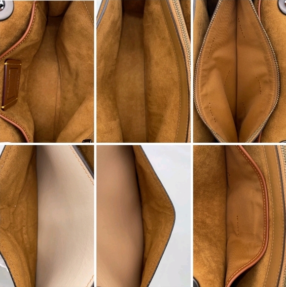 NWOT🌹Coach Madison Collection Tea Rose Bag - Picture 11 of 16